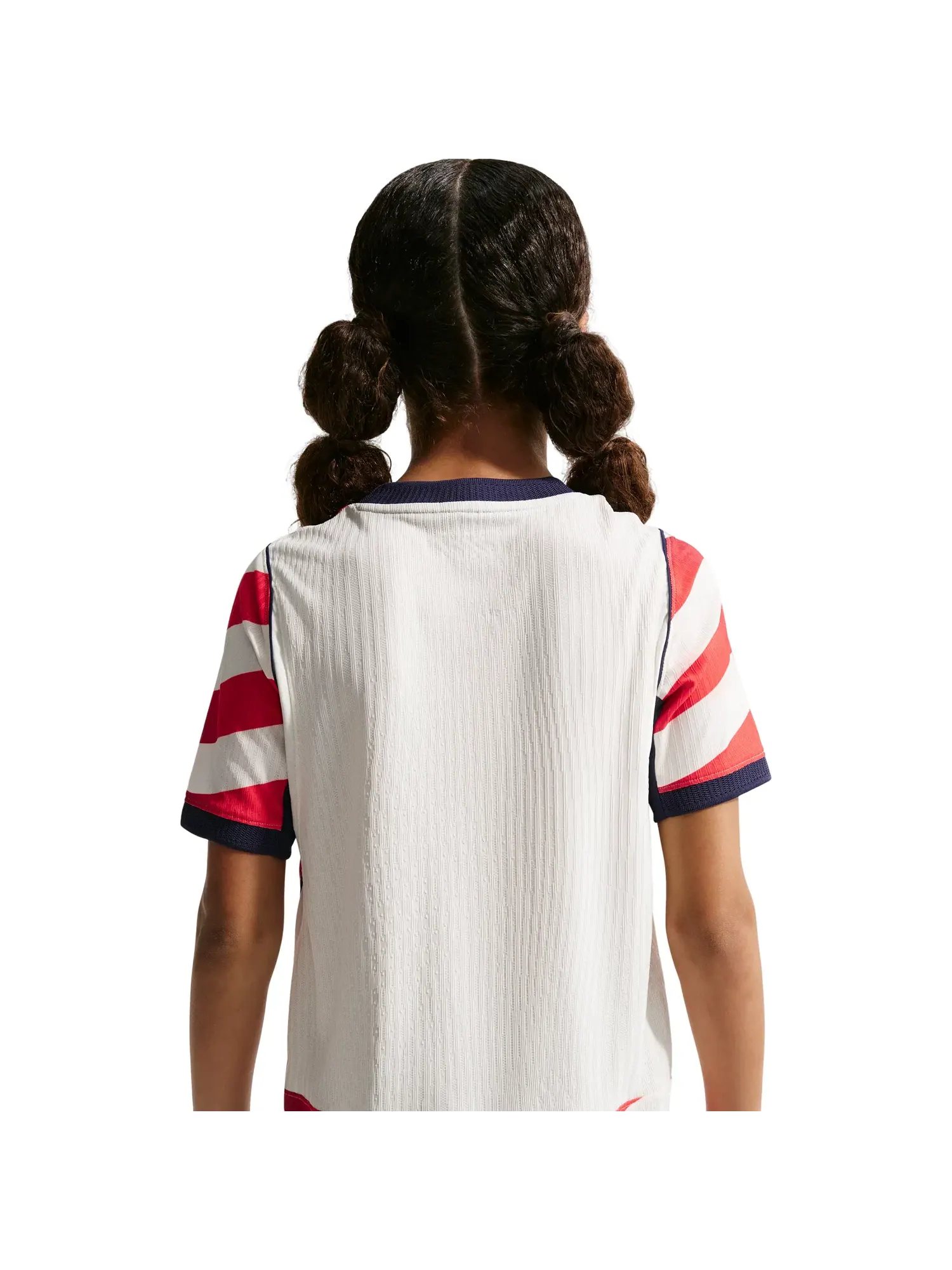 Детская футболка Nike USMNT 2026 Match Home Aero-FIT Authentic Jersey Sail Midnight Navy — изображение 3 из 3, белый
