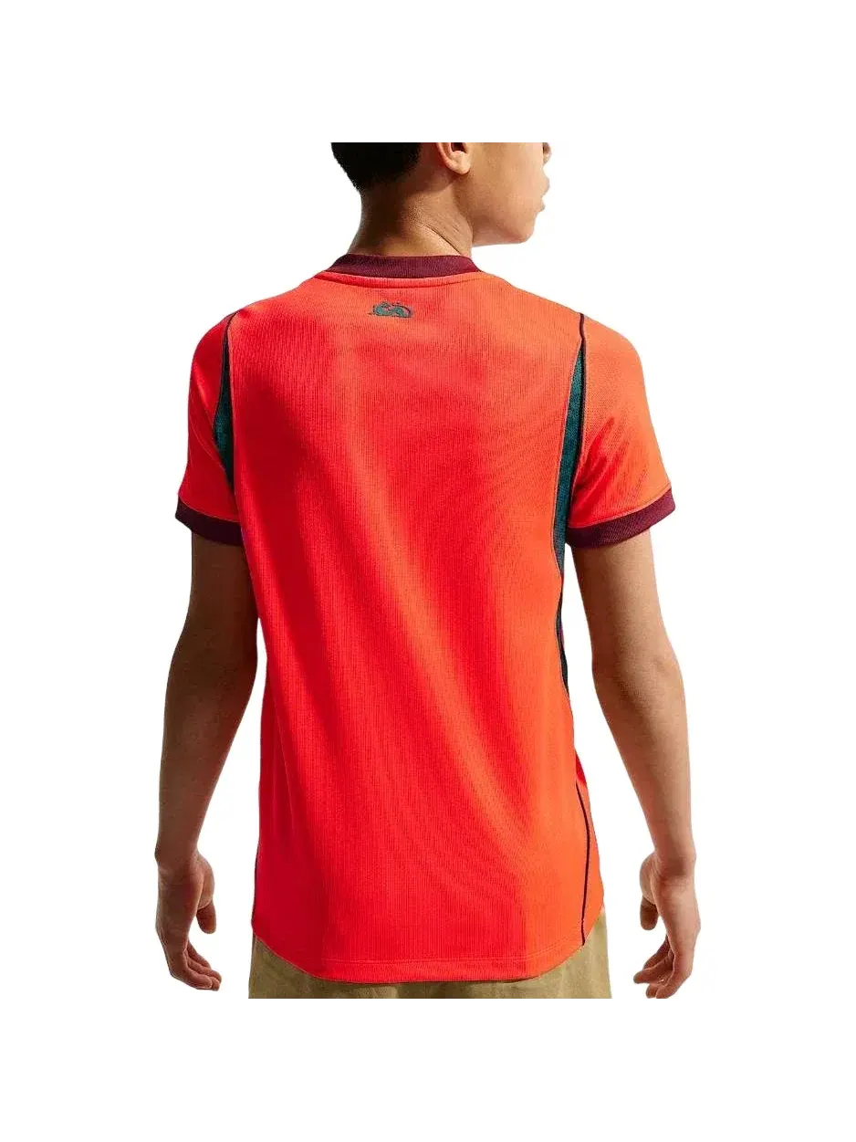Детская футболка-джерси с длинным рукавом Nike China 2026 Stadium Home Dri-FIT Replica Jersey — изображение 2 из 3, красный