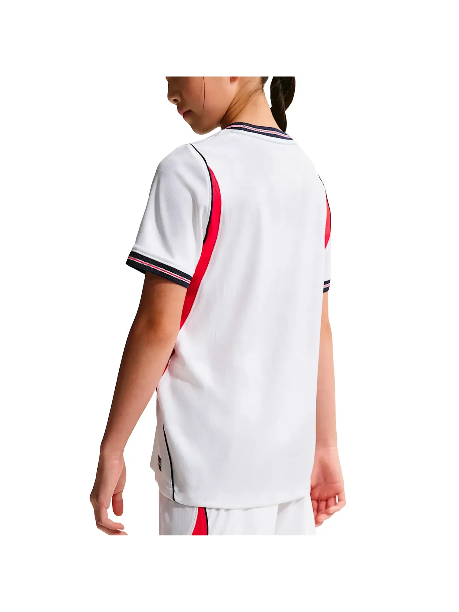Детская футболка Nike England National Team 2026 Stadium Home Dri-FIT — изображение 3 из 3, белый