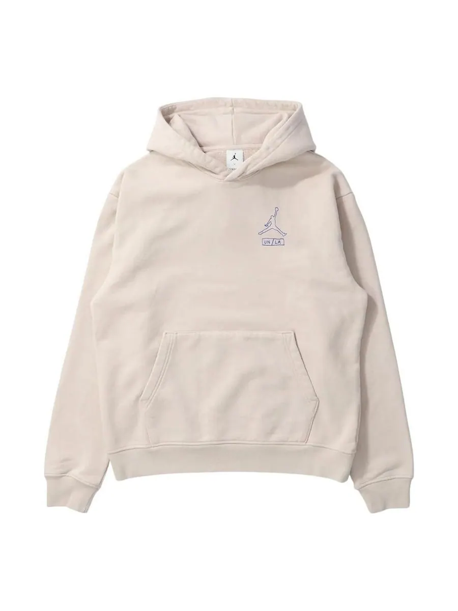 Худи Air Jordan x Union LA Fleece Hoodie 'Light Orewood Brown' — изображение 1 из 2, бежевый