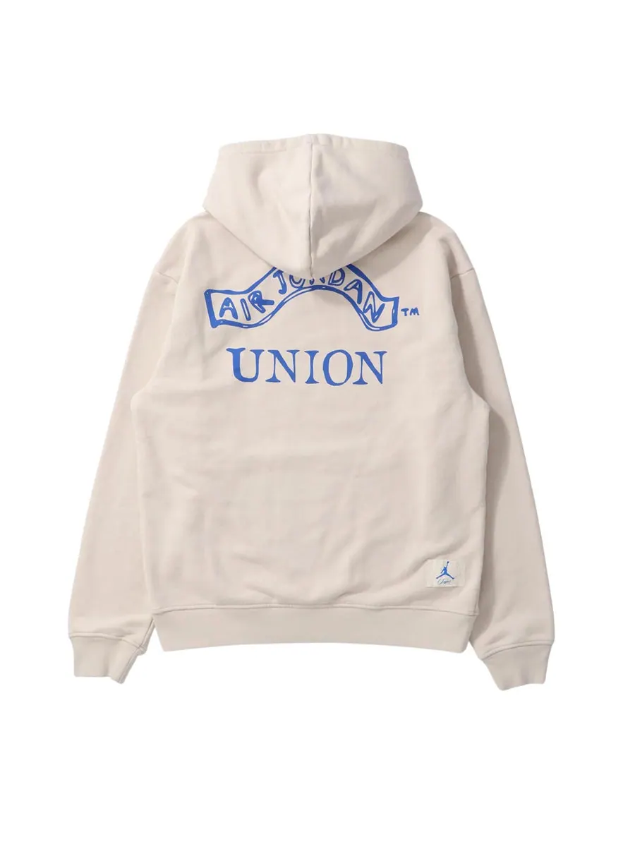 Худи Air Jordan x Union LA Fleece Hoodie 'Light Orewood Brown' — изображение 2 из 2, бежевый