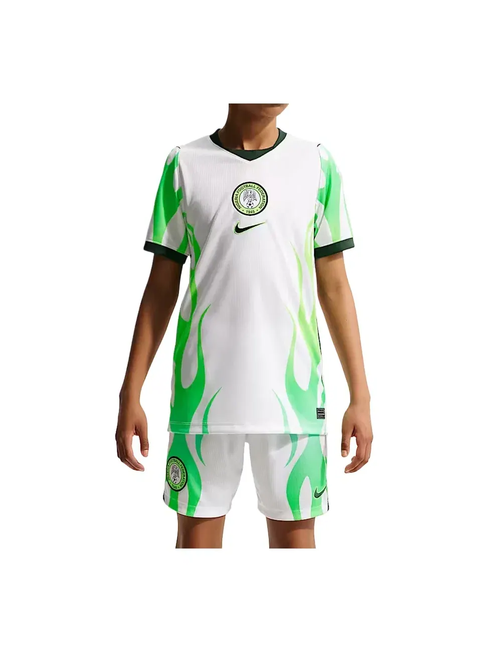 Детская футболка-джерси Nike Nigeria 2026 Stadium Away Dri-FIT Replica Jersey — изображение 1 из 2, белый