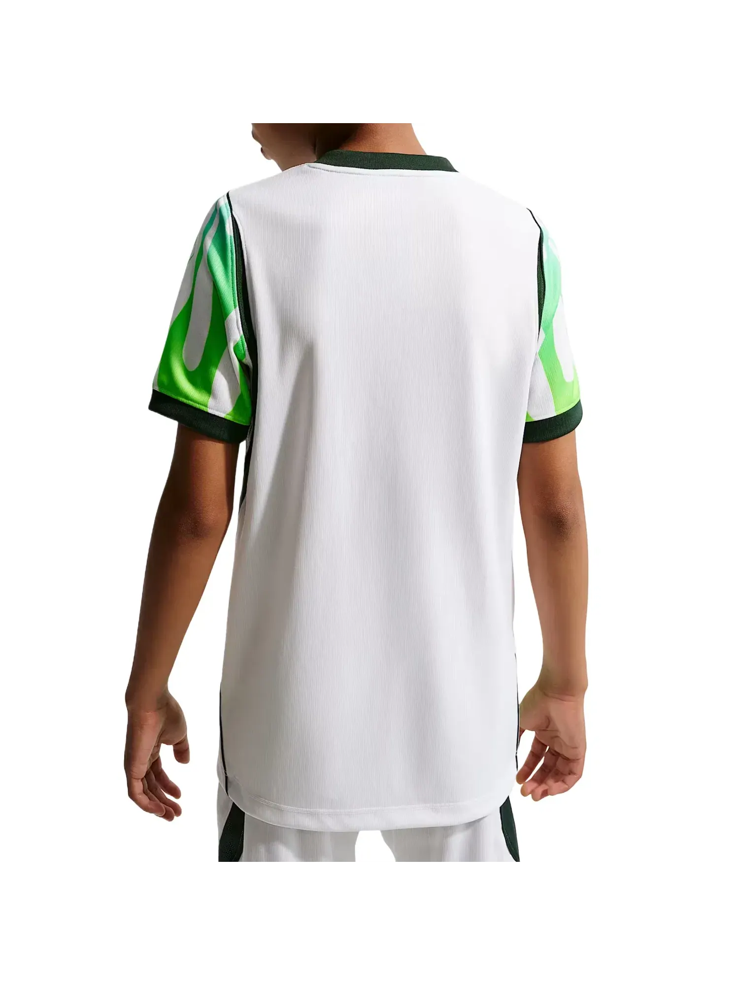 Детская футболка-джерси Nike Nigeria 2026 Stadium Away Dri-FIT Replica Jersey — изображение 2 из 2, белый