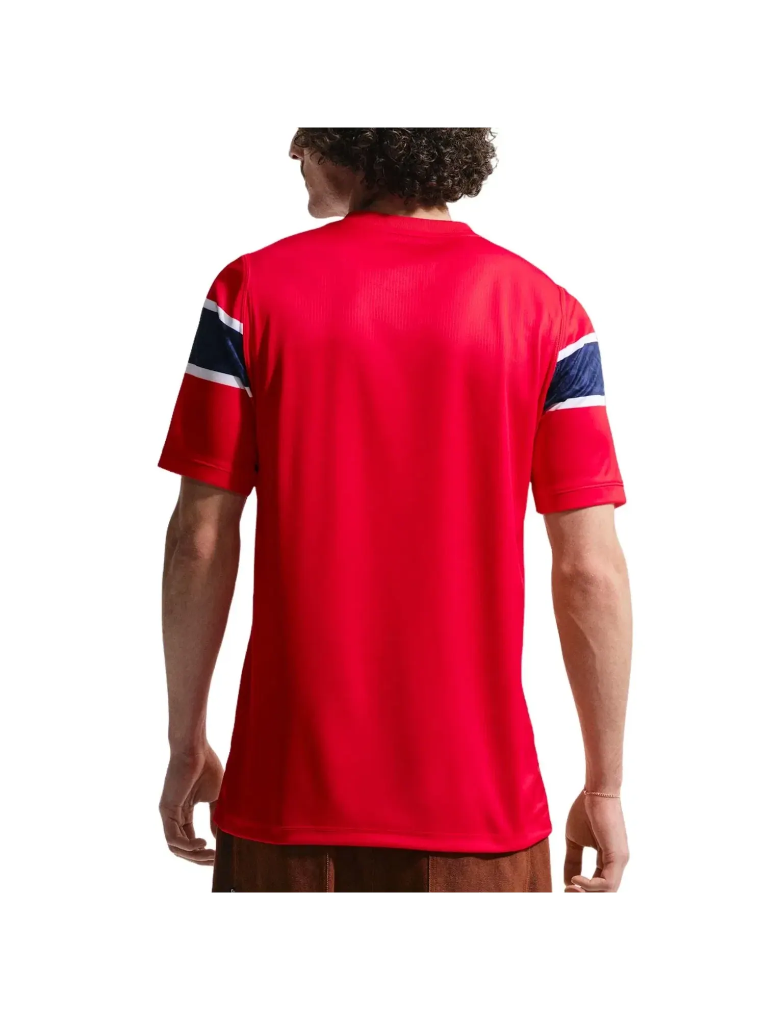 Мужская футболка Nike Norway 2026 Stadium Home Dri-FIT Replica Jersey — изображение 2 из 2, красный