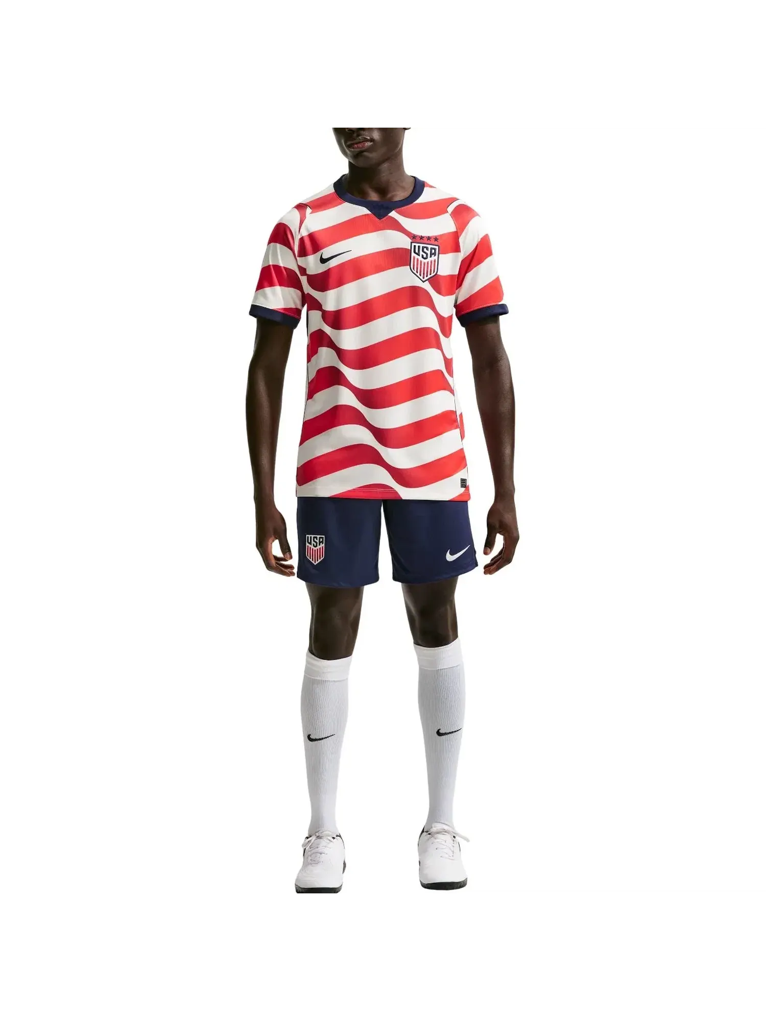 Мужская футболка Nike USWNT 2026 Stadium Home Dri-FIT Replica — изображение 2 из 3, мульти