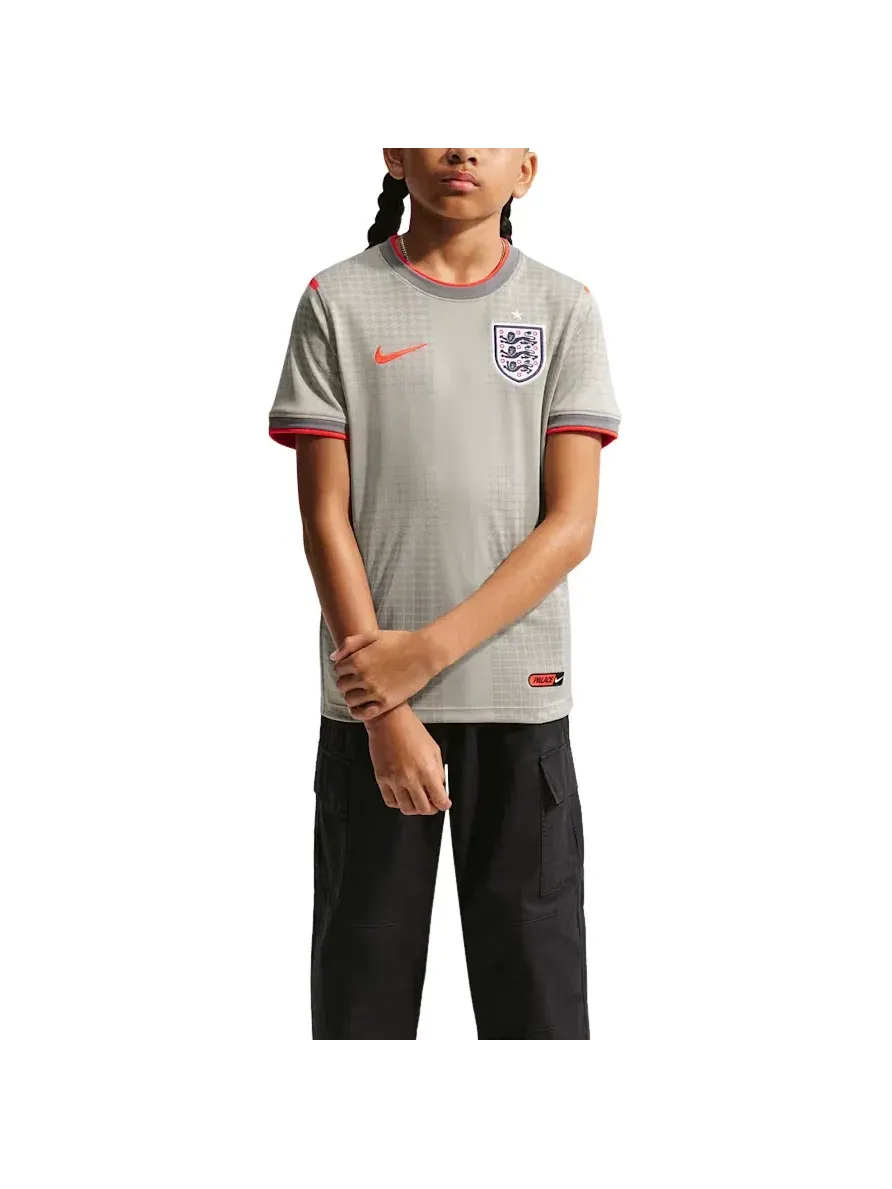 Детская футболка с принтом Nike x England x Palace Cryoshot T-Shirt — изображение 2 из 4, серый