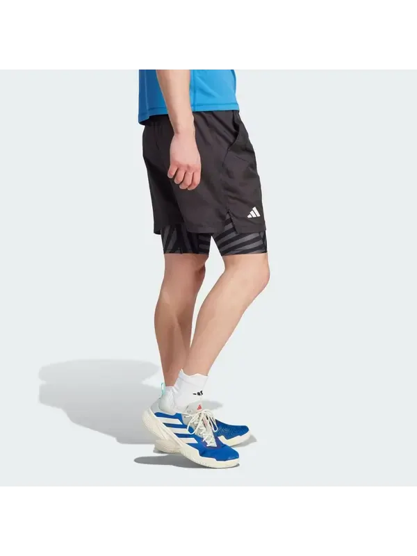 Шорты аэрореди два в одном профессиональные шорты Adidas — изображение 4 из 4, черный