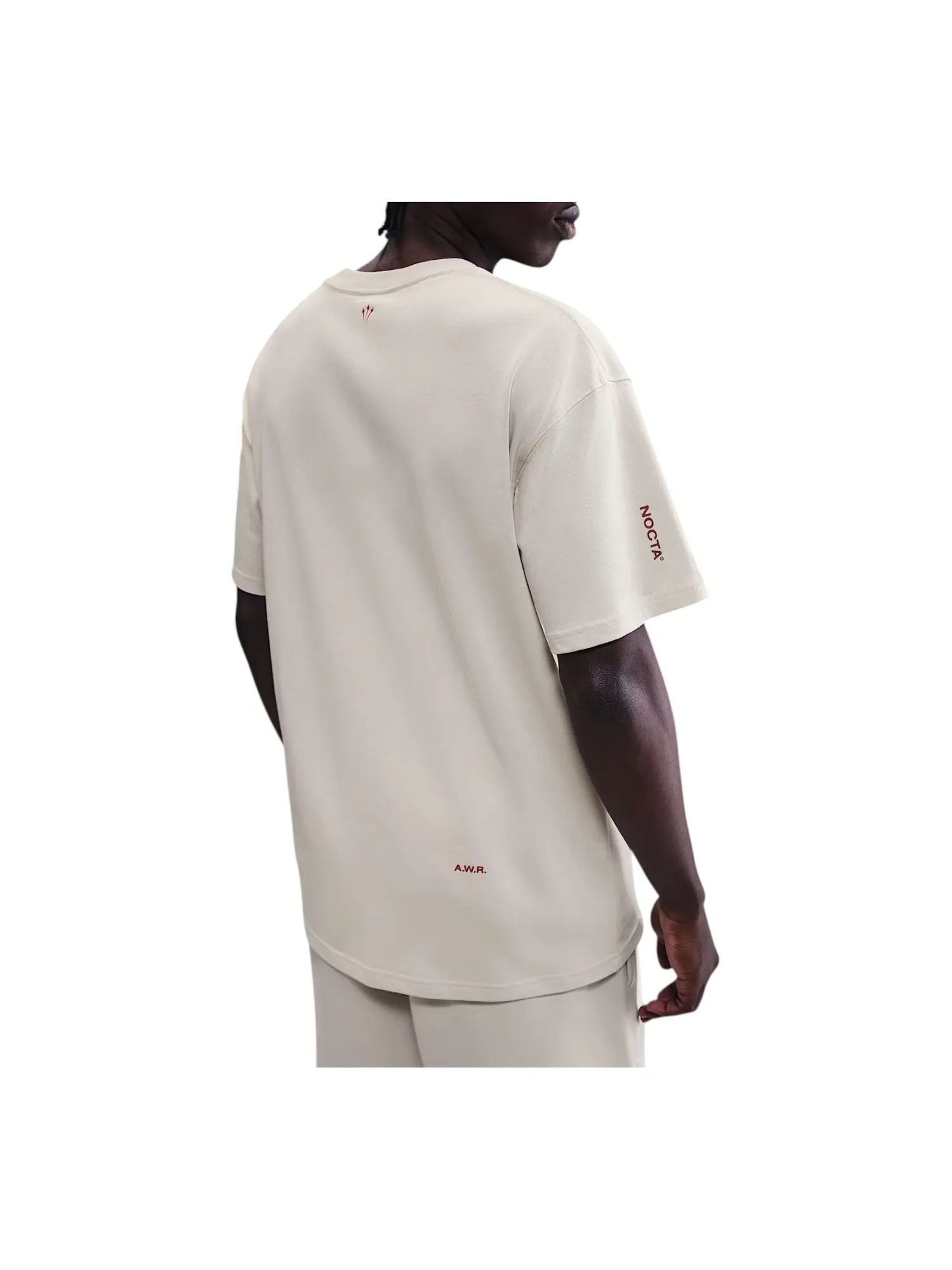 Футболка Nike x Nocta T-Shirt 'Light Orewood Brown' — изображение 2 из 2, бежевый