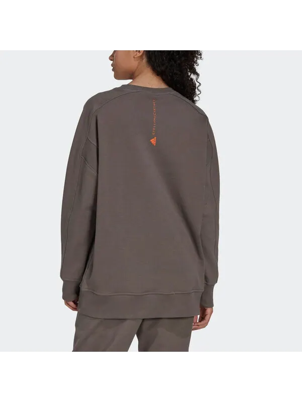 Свитера от stella mccartney спортивная толстовка Adidas — изображение 3 из 4, серый/коричневый