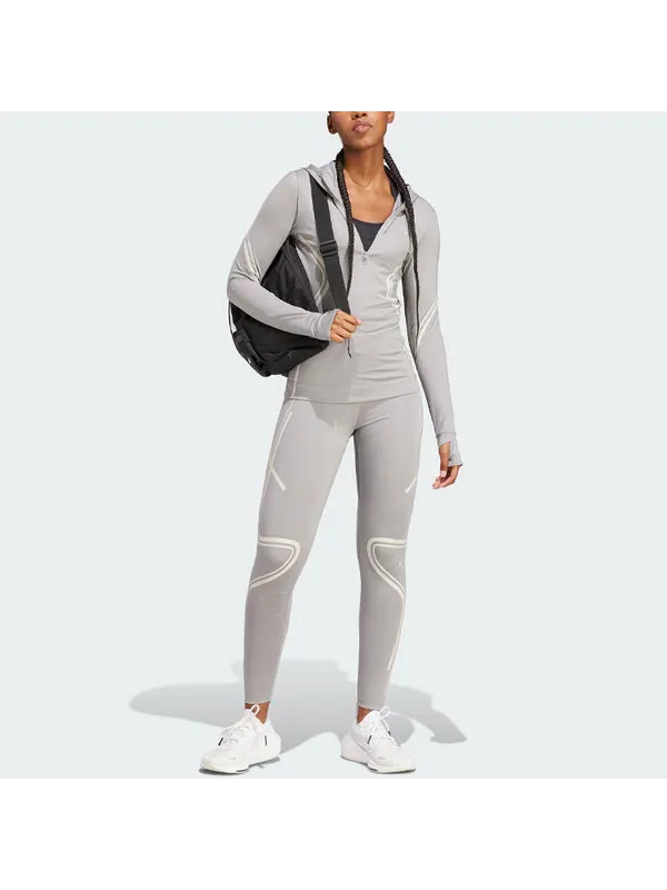Леггинсы (WMNS) adidas x Stella McCartney Truepace Running Leggings 'Grey' — изображение 2 из 3, серый