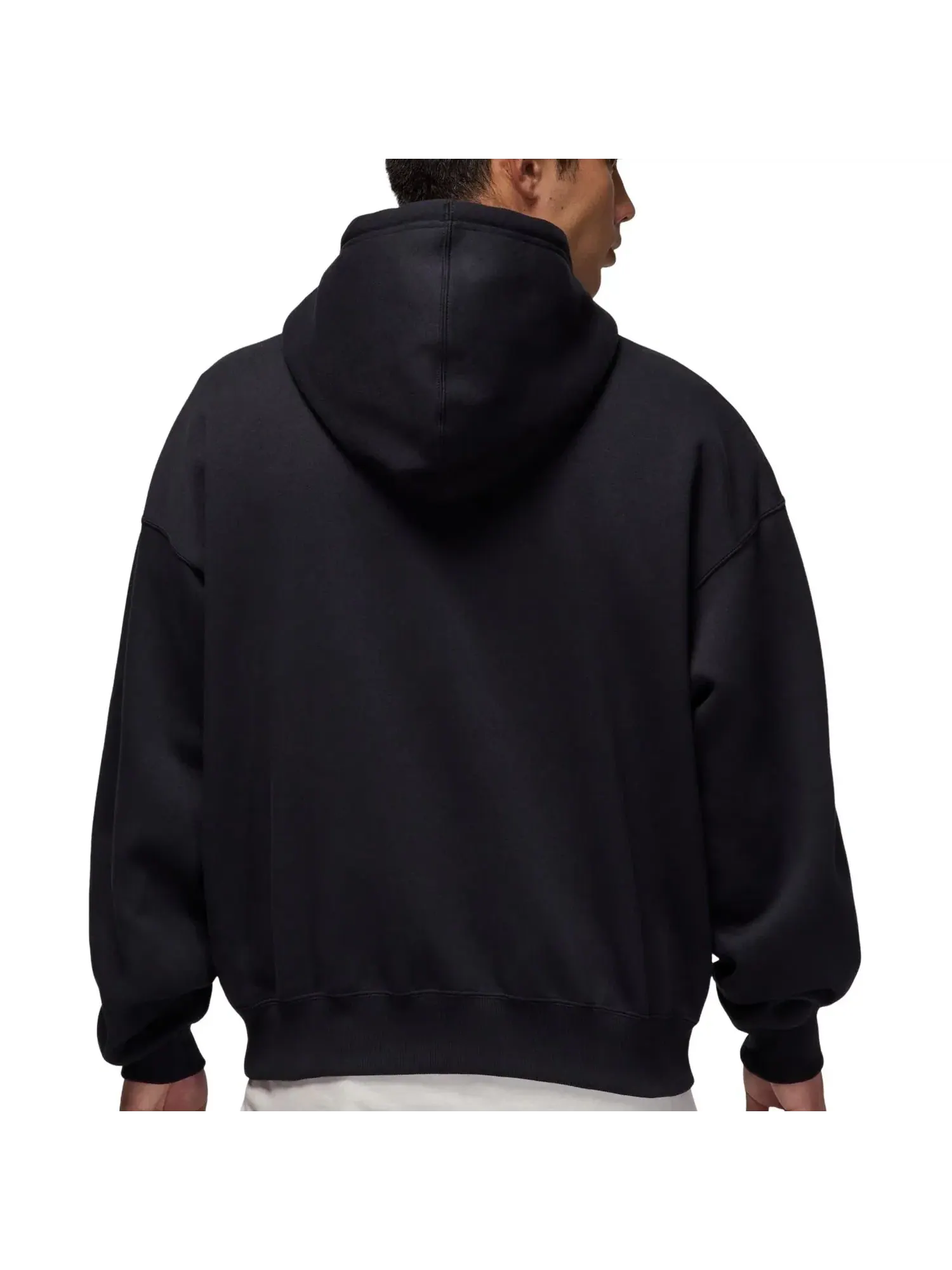 Толстовка Jordan Brooklyn Fleece Oversized Full-Zip Hoodie 'Black Sail' IB7231-010 — изображение 2 из 2, черный