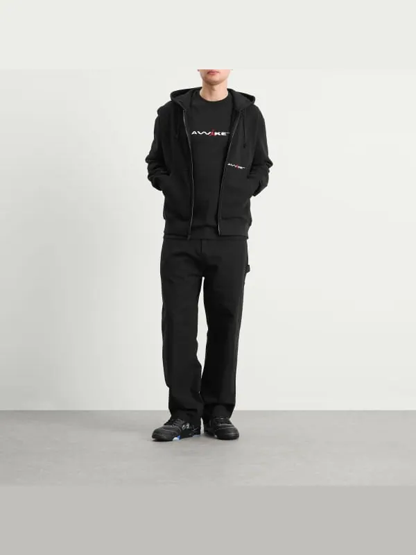 Худи Air Jordan x Awake Full Zip — изображение 5 из 6, черный красный