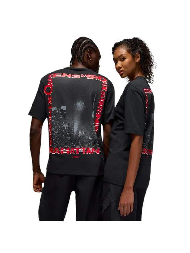 Футболка Air Jordan x Awake NY T-Shirt 'Black' — изображение 2 из 4, черный