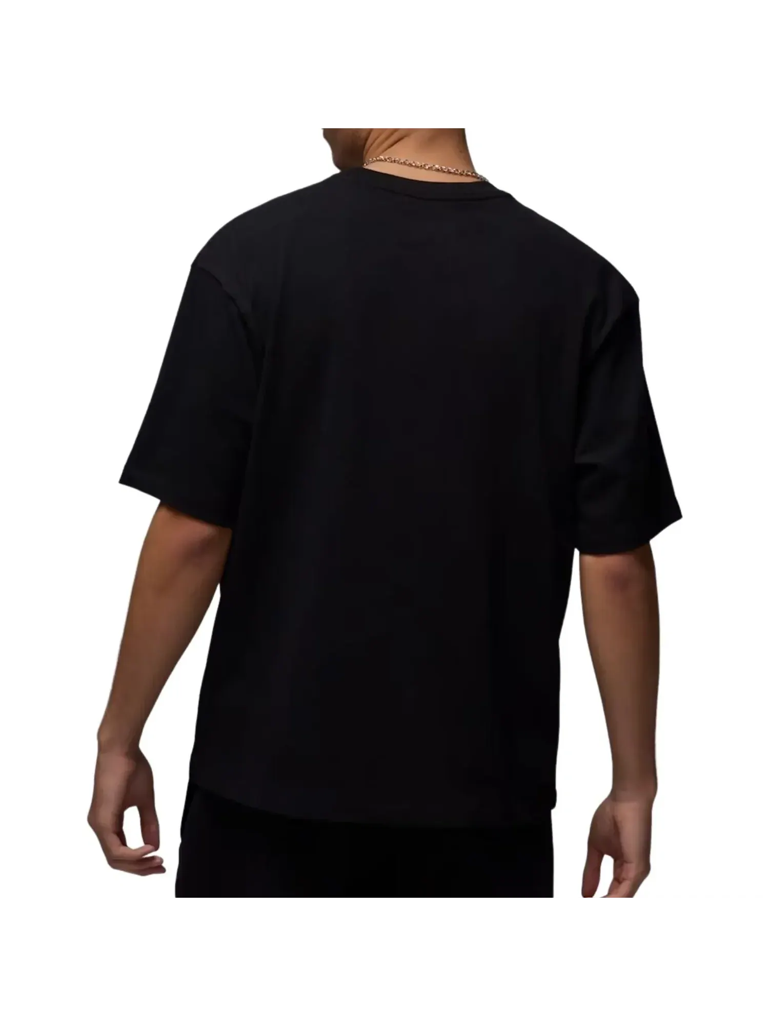 Футболка Jordan Flight Essentials Oversized 'Black' — изображение 2 из 2, черный