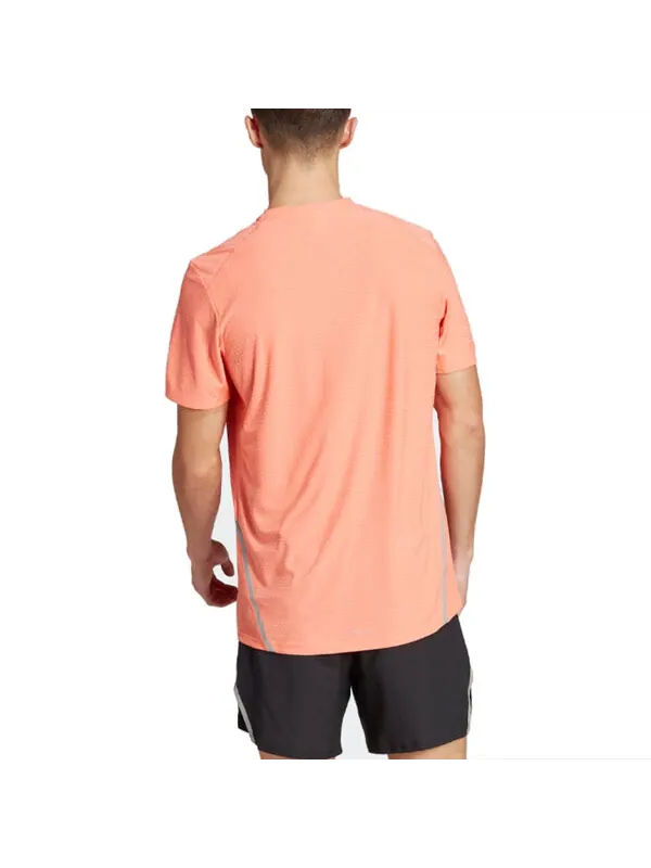 Футболка завоевывают доверие, бегая heat.rdy футболка Adidas — изображение 3 из 3, розовый