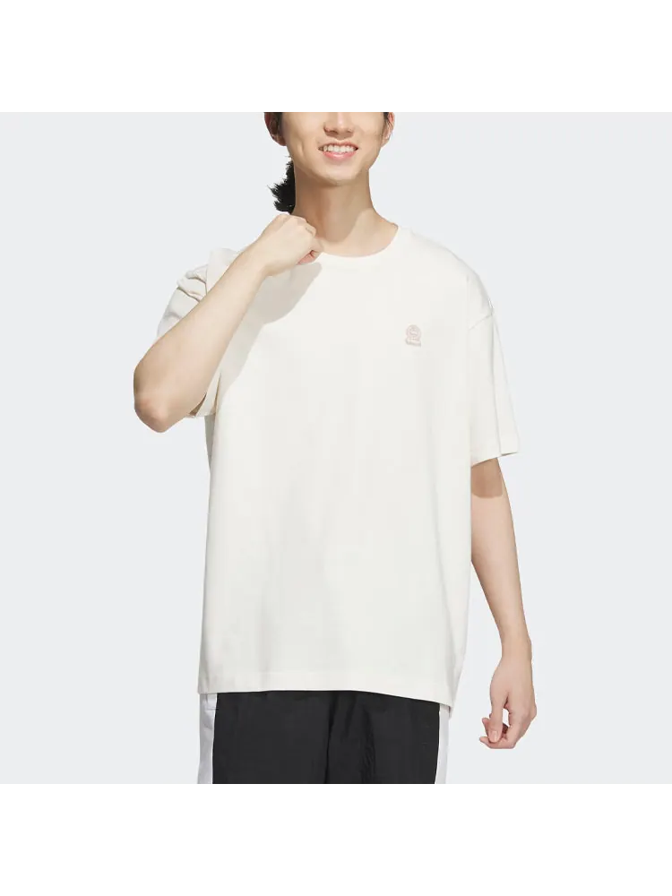 Футболка adidas Neo U ESNT T-Shirts 'White' IB7681 — изображение 2 из 4, белый