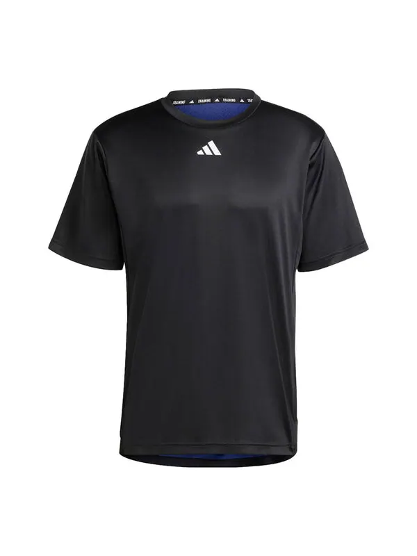 Футболка adidas HIIT Base Training Tee 'Black' — изображение 1 из 4, черный