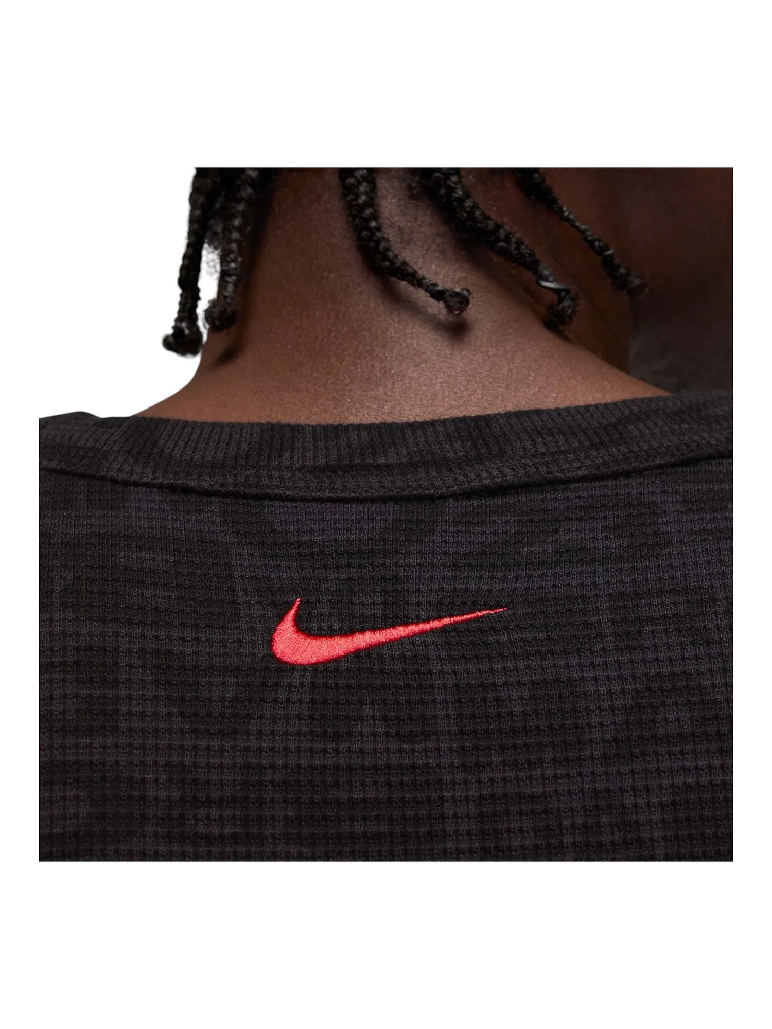 Футболка Air Jordan x Awake NY Thermal Long-Sleeve T-Shirt 'Black' — изображение 4 из 4, черный