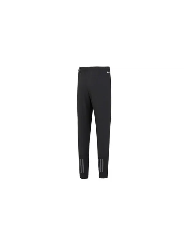 Брюки adidas Train Essentials Seasonal Training Joggers 'Black' — изображение 2 из 4, черный/серый