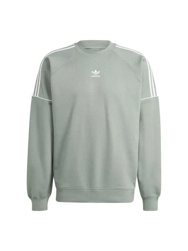 Рубашка adidas originals Rekive Crew Sweatshirt 'Silver Green' — изображение 1 из 1, серебристый зеленый