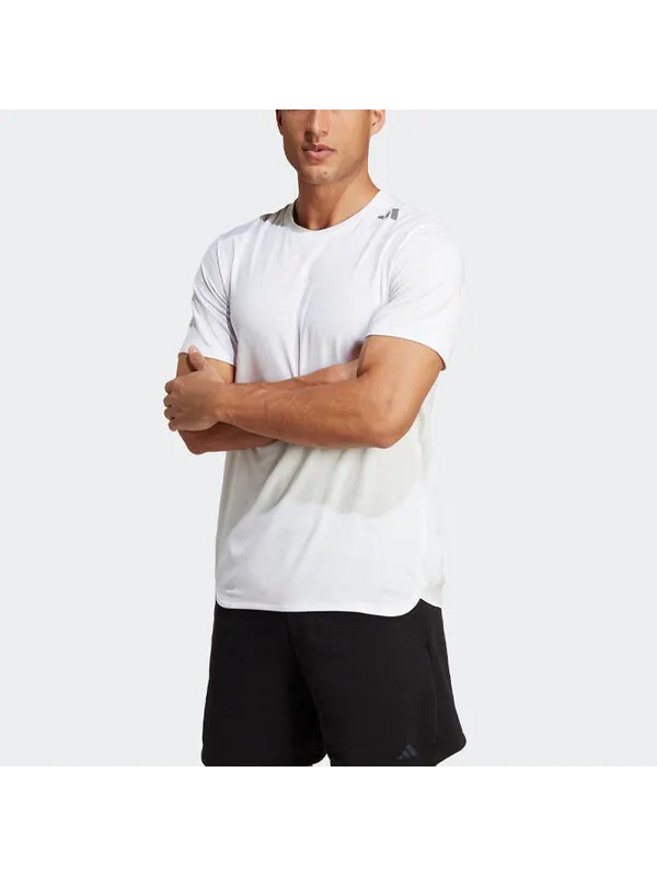 Футболка с дизайном 4 тренировочные Футболка heat.rdy hiit training Adidas — изображение 2 из 4, белый