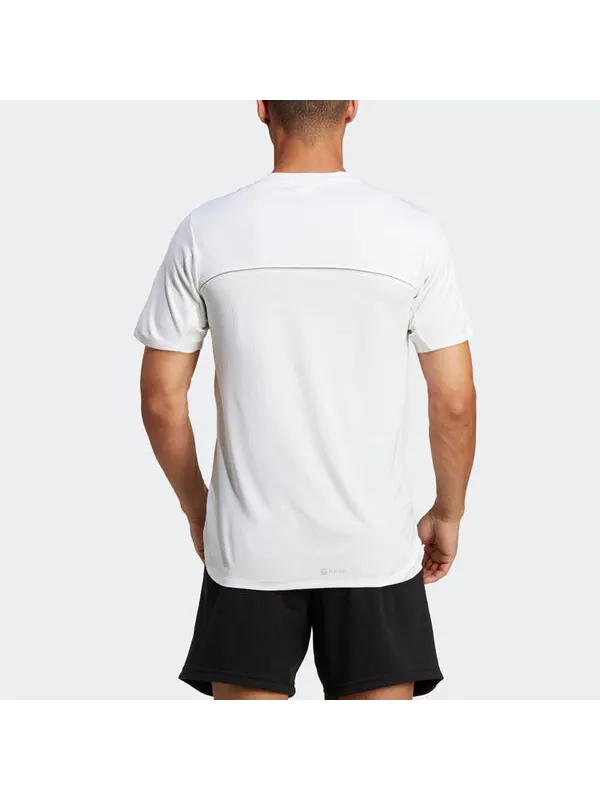 Футболка с дизайном 4 тренировочные Футболка heat.rdy hiit training Adidas — изображение 3 из 4, белый