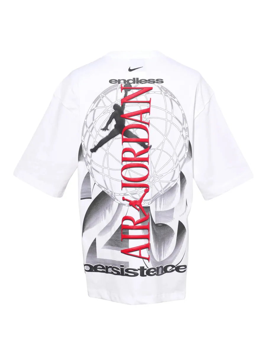 Футболка Air Jordan x Korea T-shirt 'White' — изображение 2 из 2, белый