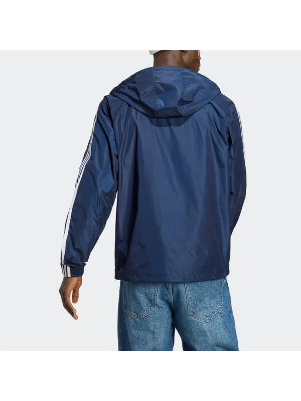 Куртка adicolor классика ветровка Adidas — изображение 4 из 4, темно-синий