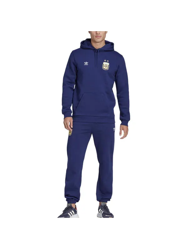 Толстовка adidas Argentina Essentials Trifolio — изображение 2 из 4, синий