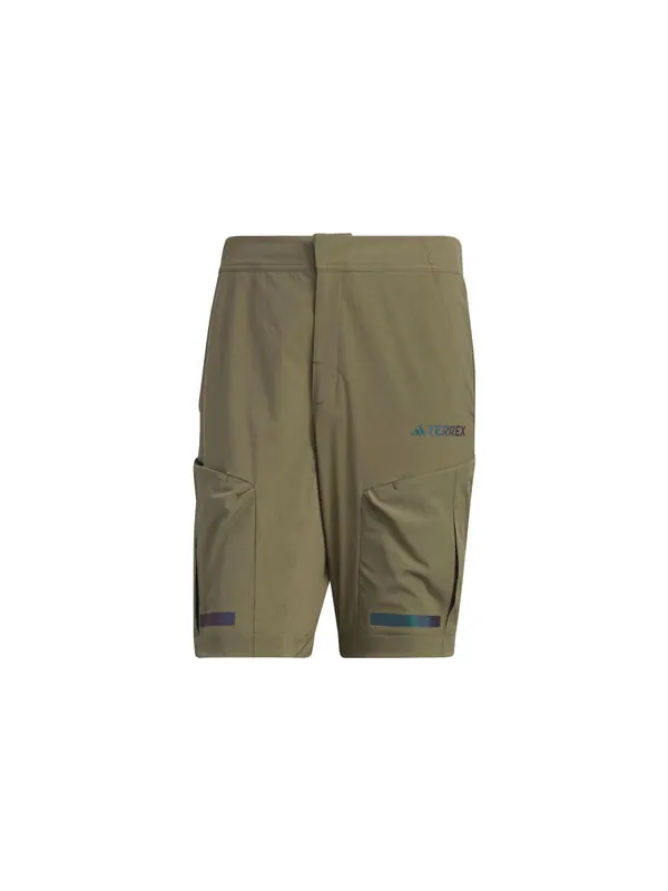 Штаны terrex outdoor брюки Adidas — изображение 2 из 2, оливковый зеленый
