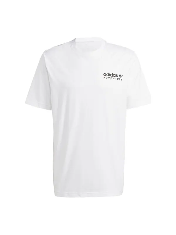 Футболка Adidas Originals Adventure Nature Awakening Tee — изображение 1 из 3, белый
