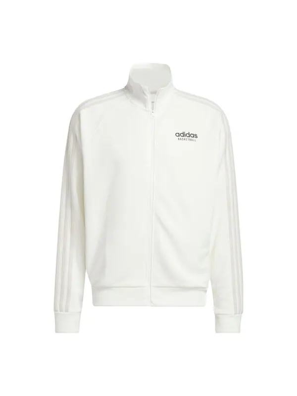 Куртка баскетбольная куртка выбор Adidas — изображение 1 из 4, белый