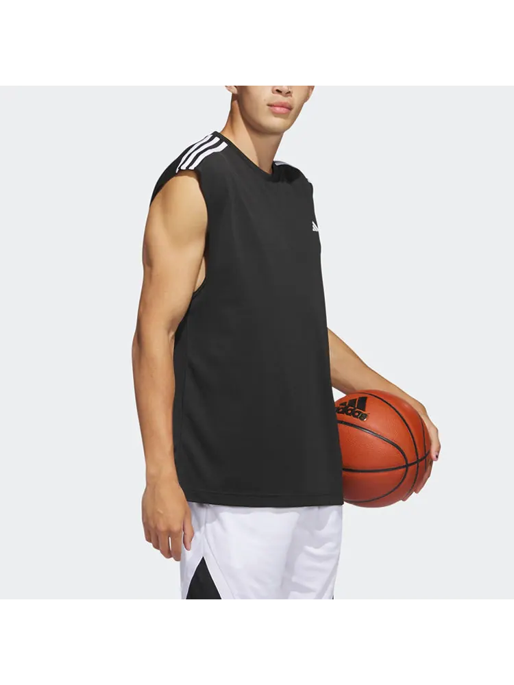 Футболка adidas All-world Sleeveless Tank Tee 'Black' IC2464 — изображение 4 из 4, черный