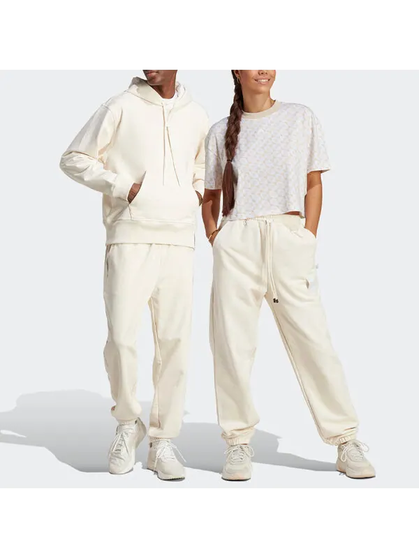 Брюки для отдыха, тяжелые французские футеровые брюки Adidas — 4