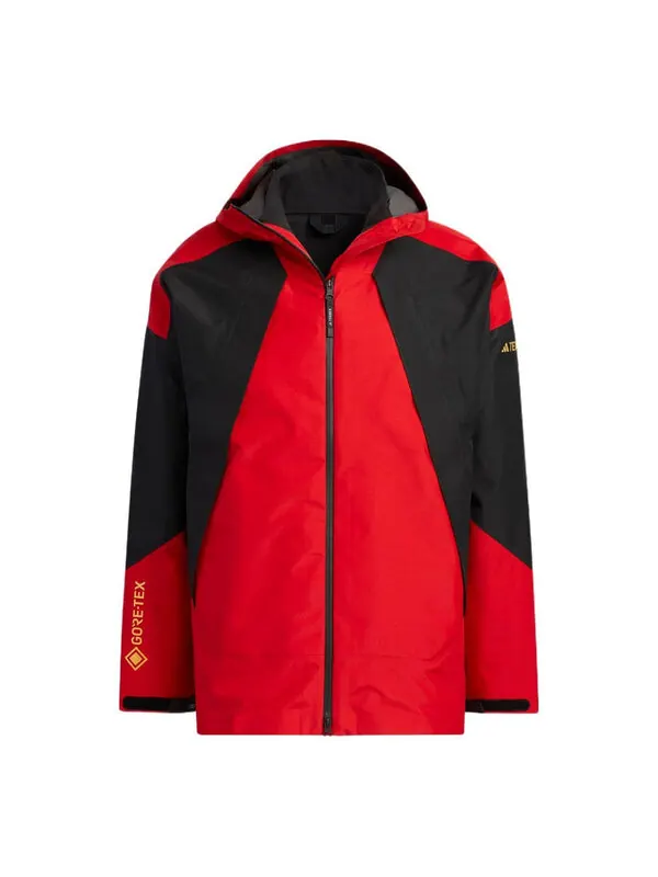 Куртка y23 terrex gore tex 3in1 куртка для активного отдыха Adidas — изображение 1 из 4, красный/черный