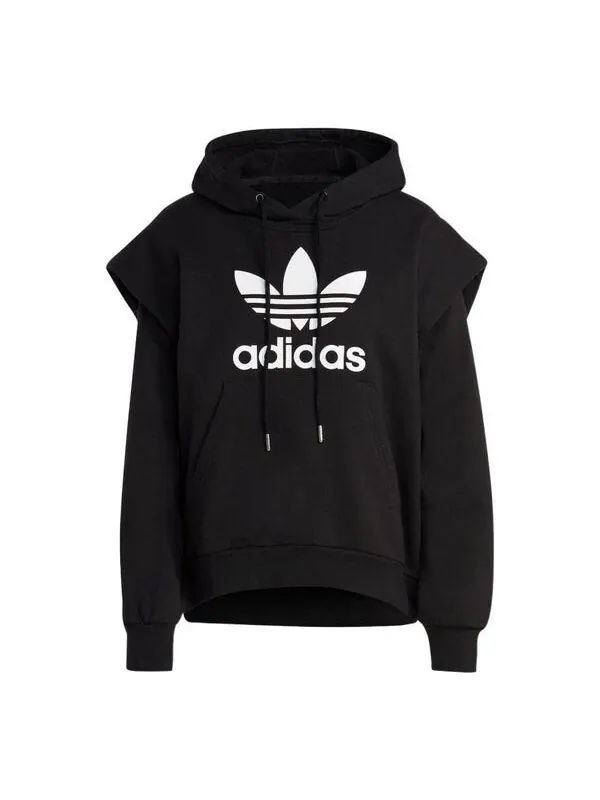 Толстовка всегда оригиналы трилистник парка Толстовка Adidas — изображение 1 из 4, черный