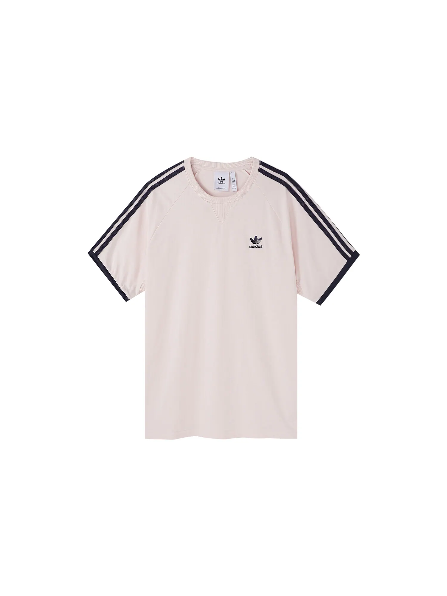 Футболка Adidas Originals SST 3-Stripes — изображение 1 из 6, бежевый