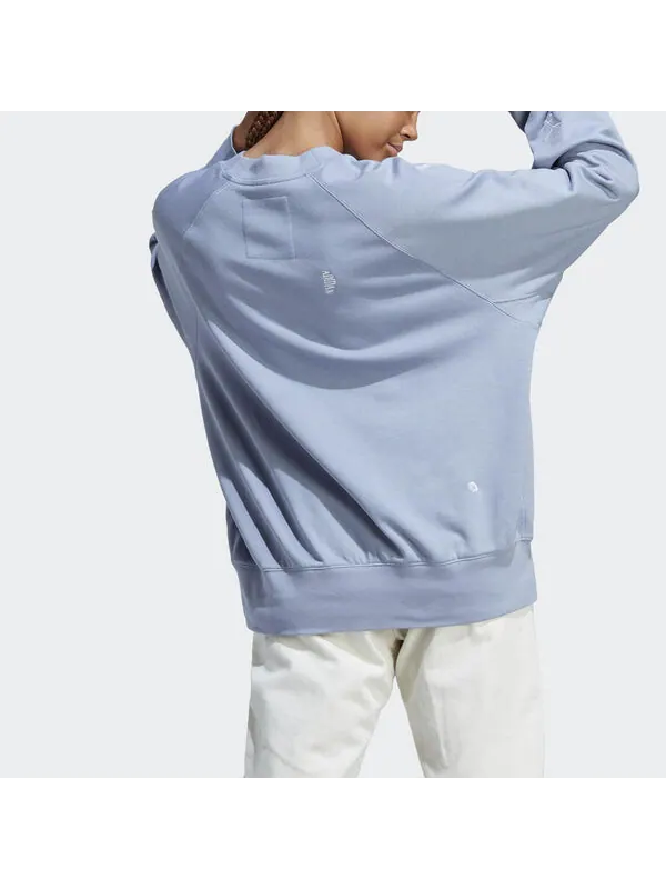 Свитера свитера bluv q1 Adidas — изображение 3 из 4, фиолетовый