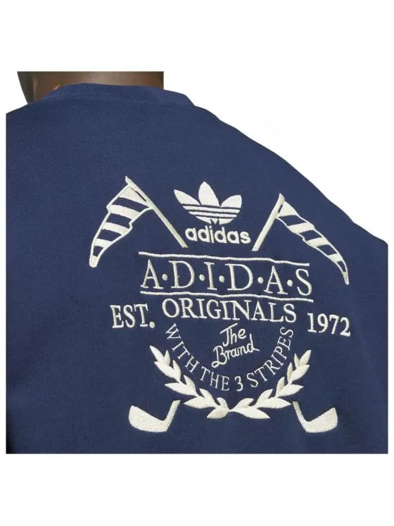 Толстовка adidas originals Logo — изображение 3 из 4, индиго