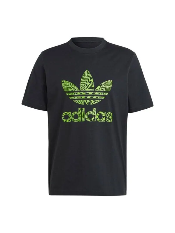 Футболка adidas originals Rekive Graphic T-shirt 'Black' — изображение 1 из 1, черный