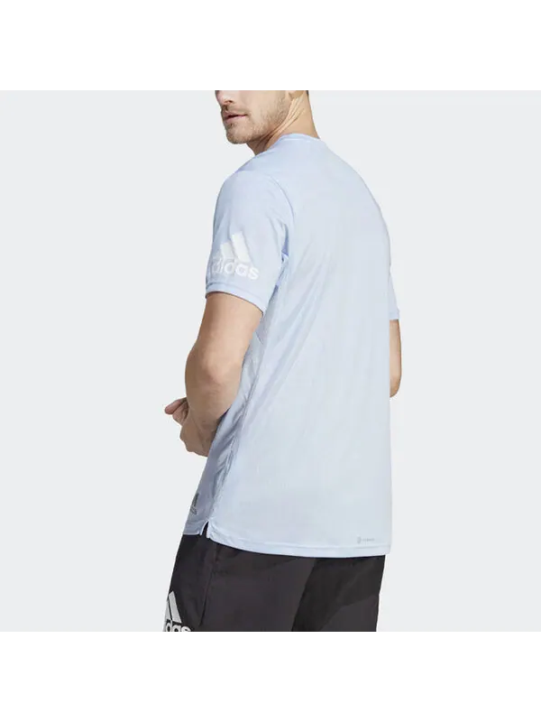 Футболка Run It футболка Adidas — изображение 3 из 4, синий