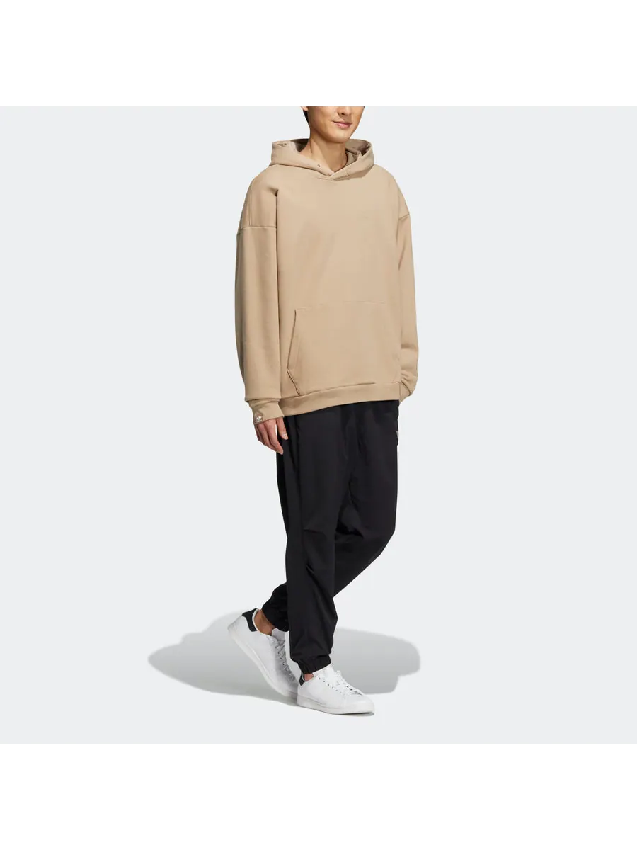 Худи adidas originals Hoodie 'Beige' — изображение 2 из 4, коричневый