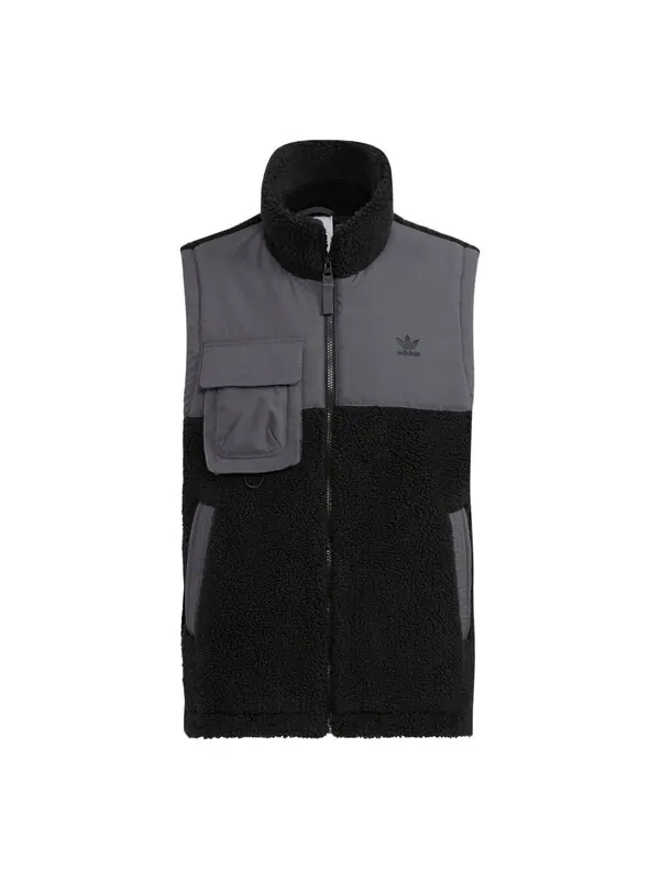 Оригинальные жилеты ww sherpa жилеты Adidas — изображение 1 из 3, черный/серый