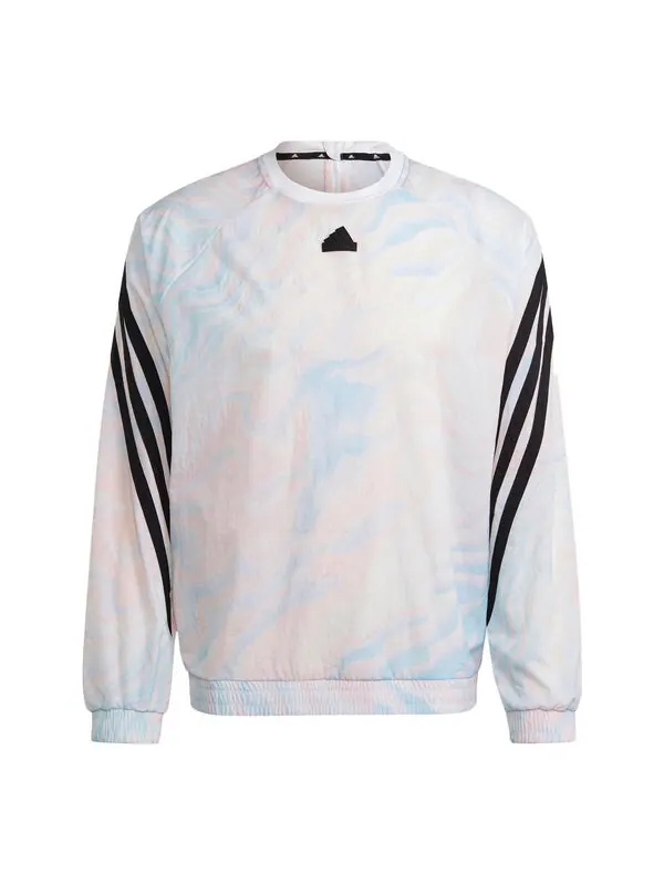 Толстовка с капюшоном Future Icons Crew Adidas — изображение 1 из 4, белый