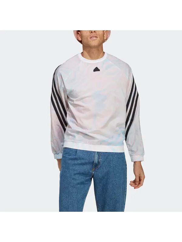 Толстовка с капюшоном Future Icons Crew Adidas — изображение 2 из 4, белый