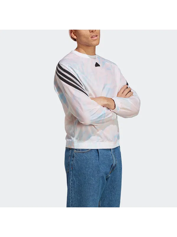Толстовка с капюшоном Future Icons Crew Adidas — изображение 4 из 4, белый