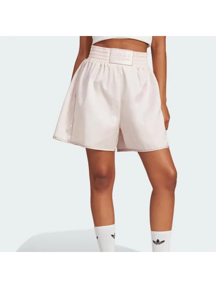 Спортивные шорты (WMNS) adidas Boxing Shorts 'Wonder Quartz' — изображение 2 из 4, розовый