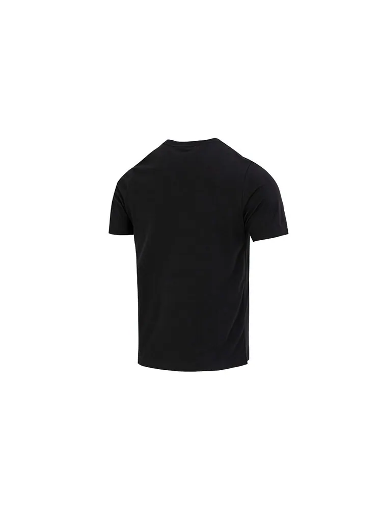Футболка Adidas Essentials Single Jersey Embroidered Small Logo — изображение 2 из 5, черный