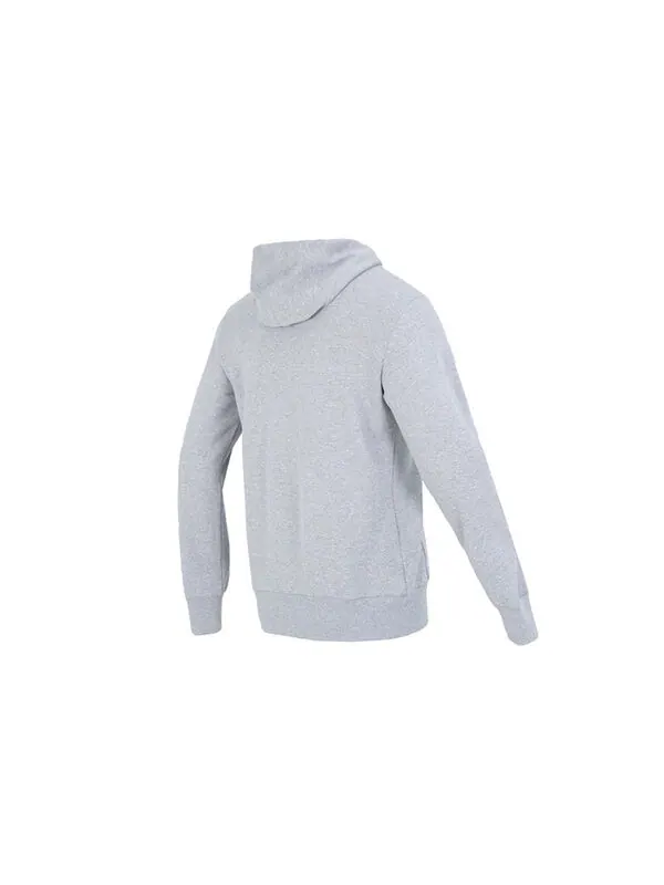 Толстовка adidas Essentials French Terry Big Logo Hoodie 'Grey' — изображение 2 из 4, серый