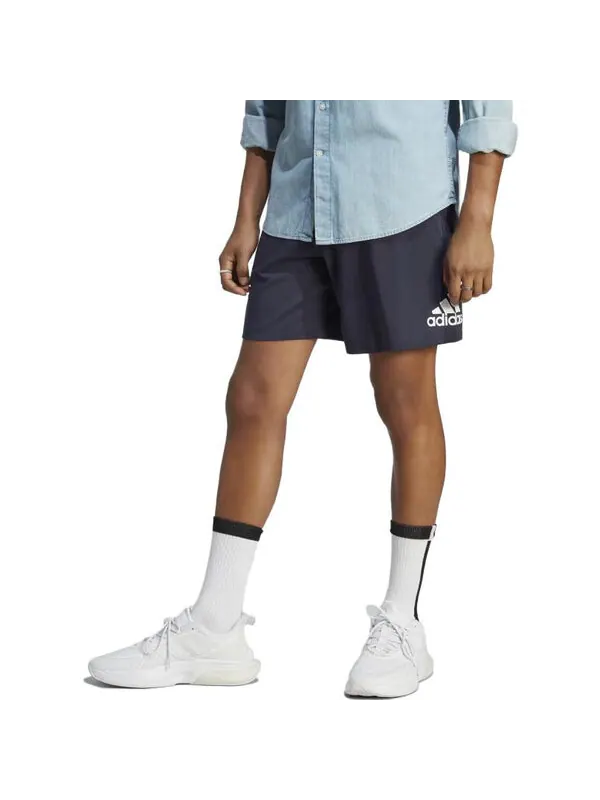 Шорты Essentials логотип шорты Adidas — изображение 3 из 4, темно-синий